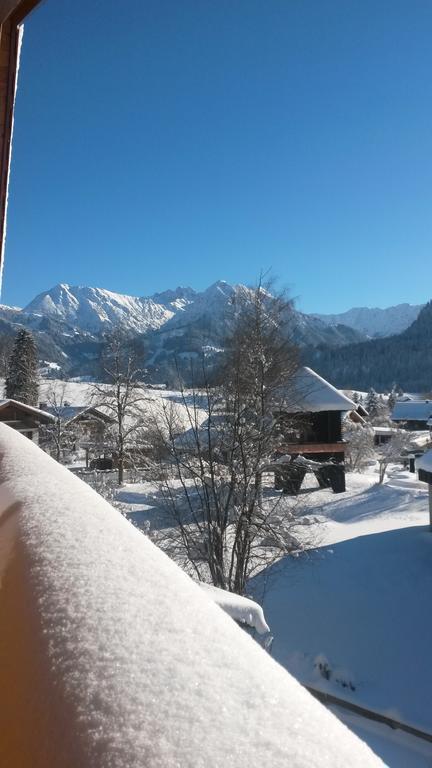 Gaestehaus Schmid Obermaiselstein Buitenkant foto